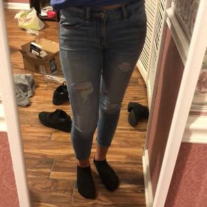 Almost new American eagle jeans